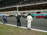 Mrs Mason ready to take a flyer!